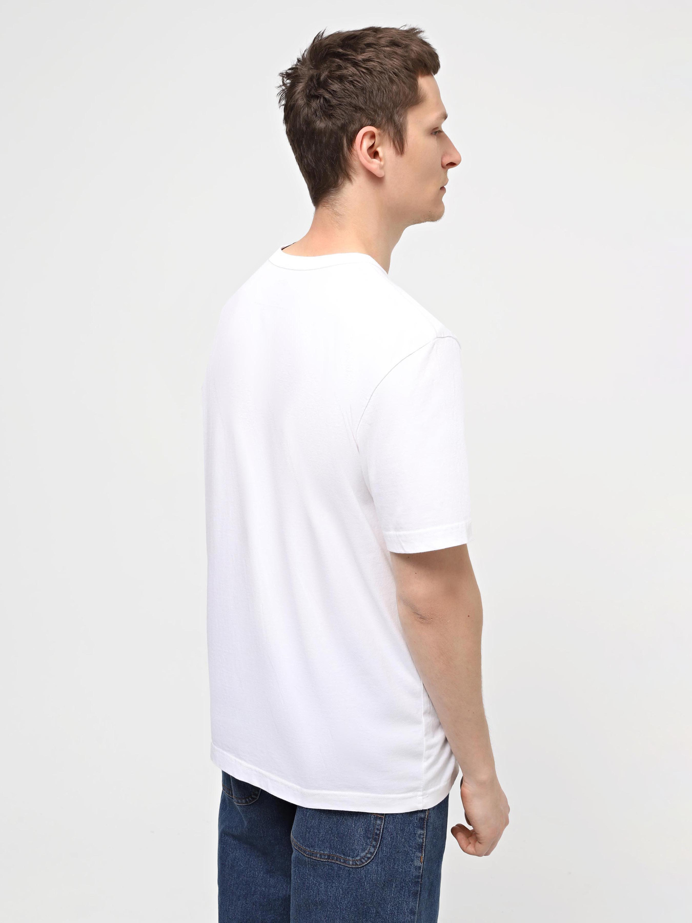 Футболка Alpha Industries Alpha Naval Base San Diego Tee модель UTA54012PK_100 Фото