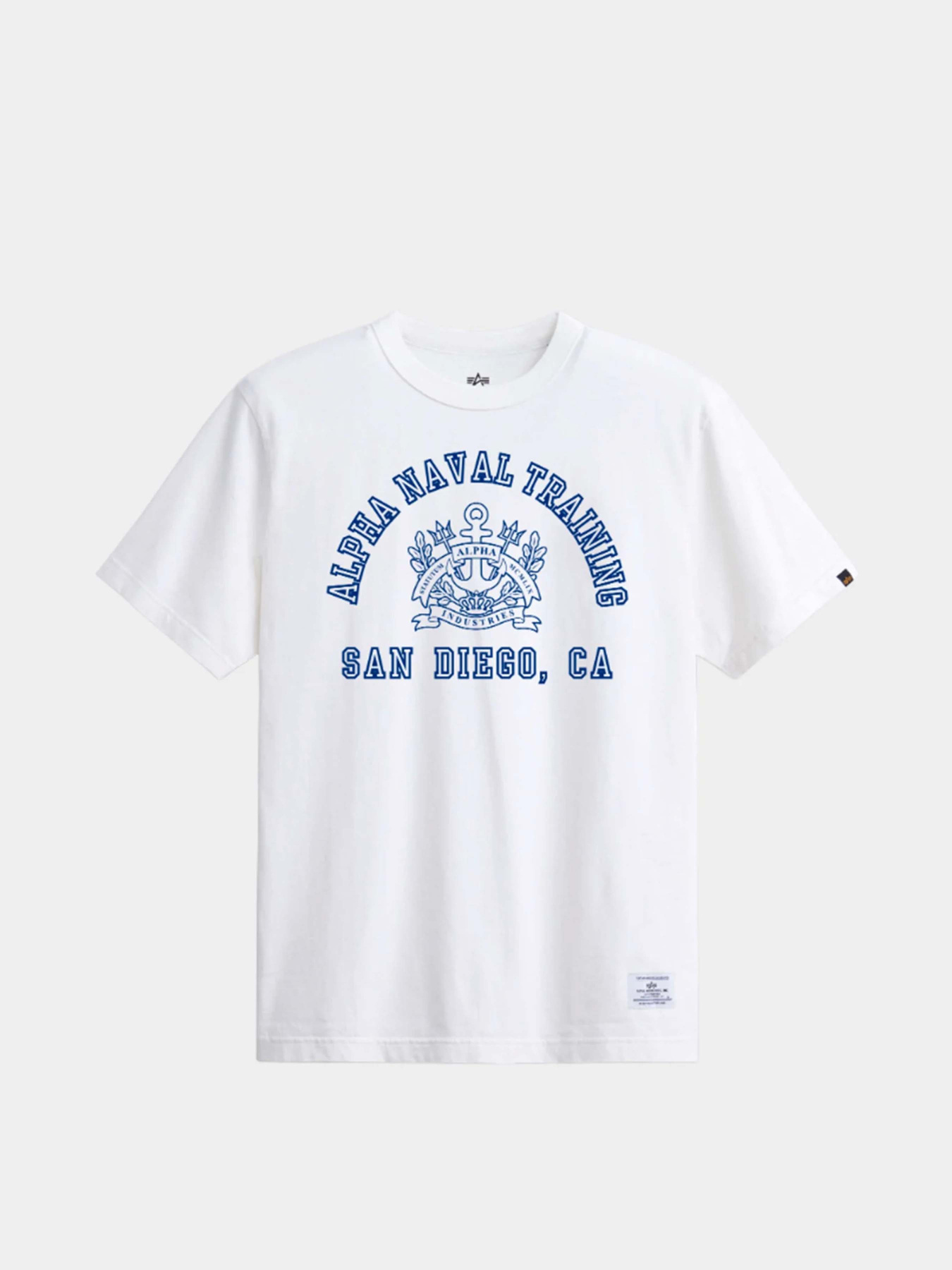 Футболка Alpha Industries Alpha Naval Base San Diego Tee модель UTA54012PK_100 Фото