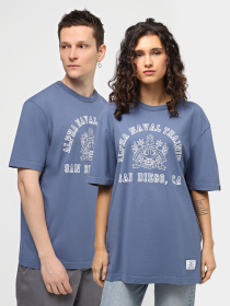 Футболка Alpha Industries Alpha Naval Base San Diego Tee модель UTA54012PK_521 Фото
