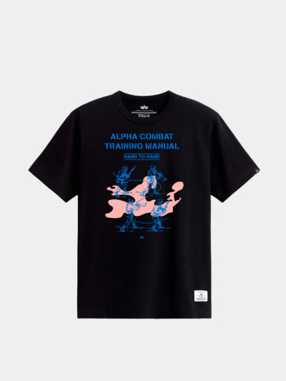 Футболка Alpha Industries Alpha Training Manual Tee модель UTA54017PK_001 — фото 5 - INTERTOP