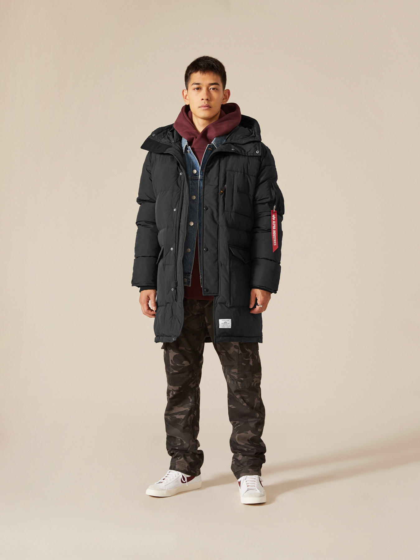 Парка Alpha Industries N-3B QUILTED модель MJN51502C1_001 Фото