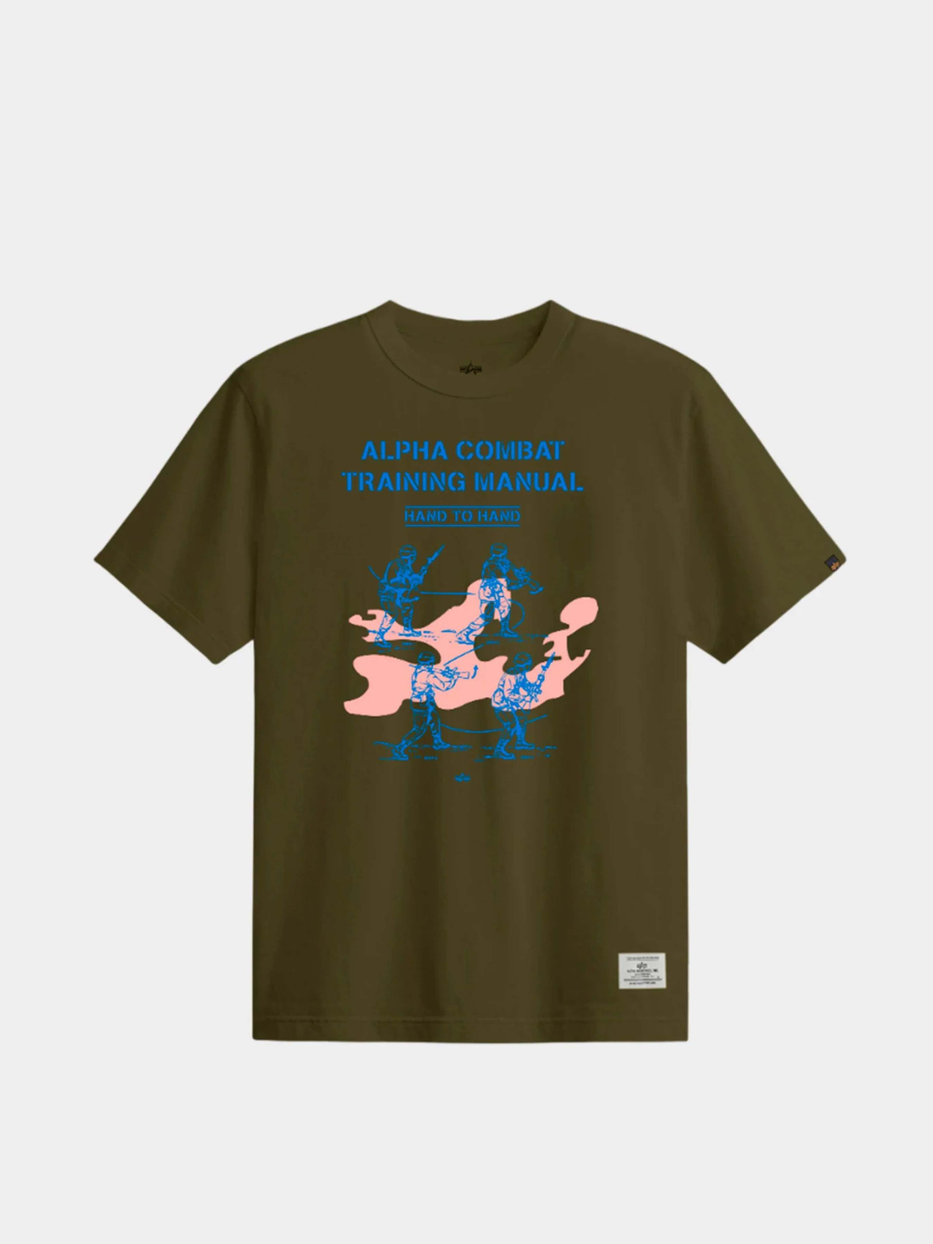 Футболка Alpha Industries Alpha Training Manual Tee модель UTA54017PK_303 Фото