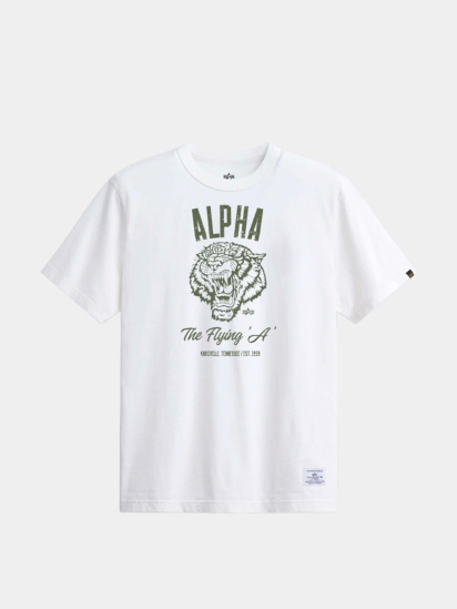 Футболка Alpha Industries Alpha Tiger Tee модель UTA54018PK_100 — фото 5 - INTERTOP