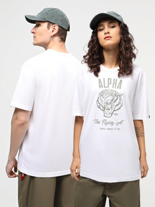 Футболка Alpha Industries Alpha Tiger Tee модель UTA54018PK_100 Фото
