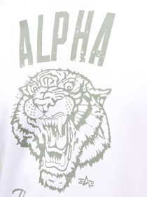 Футболка Alpha Industries Alpha Tiger Tee модель UTA54018PK_100 Футболка Alpha Industries Alpha Tiger Tee модель UTA54018PK_100 Фото