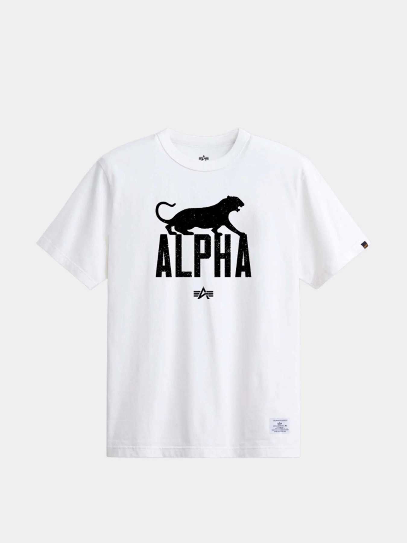 Футболка Alpha Industries Alpha Leopard Tee модель UTA54019PK_100 Футболка Alpha Industries Alpha Leopard Tee модель UTA54019PK_100 Фото