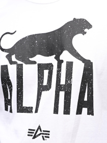 Футболка Alpha Industries Alpha Leopard Tee модель UTA54019PK_100 Футболка Alpha Industries Alpha Leopard Tee модель UTA54019PK_100 Фото