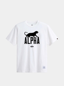 Футболка Alpha Industries Alpha Leopard Tee модель UTA54019PK_100 Футболка Alpha Industries Alpha Leopard Tee модель UTA54019PK_100 Фото