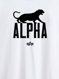 Футболка Alpha Industries Alpha Leopard Tee модель UTA54019PK_100 Футболка Alpha Industries Alpha Leopard Tee модель UTA54019PK_100 Фото