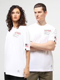 Білий - Футболка Alpha Industries NASA Exploration Tee