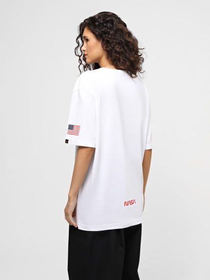 Футболка Alpha Industries NASA Exploration Tee модель UTE53502PK_100 — фото 3 - INTERTOP