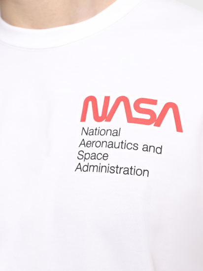 Футболка Alpha Industries NASA Exploration Tee модель UTE53502PK_100 — фото 4 - INTERTOP