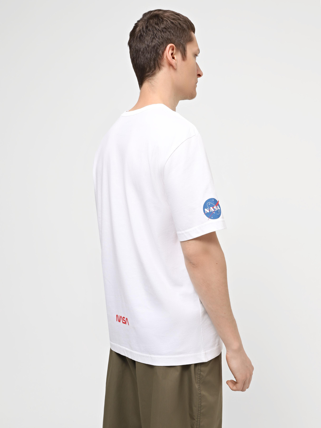 Футболка Alpha Industries NASA Exploration Tee модель UTE53502PK_100 Фото