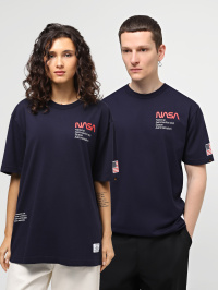 Темно-синій - Футболка Alpha Industries NASA Exploration Tee