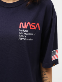 Футболка Alpha Industries NASA Exploration Tee модель UTE53502PK_410 Фото