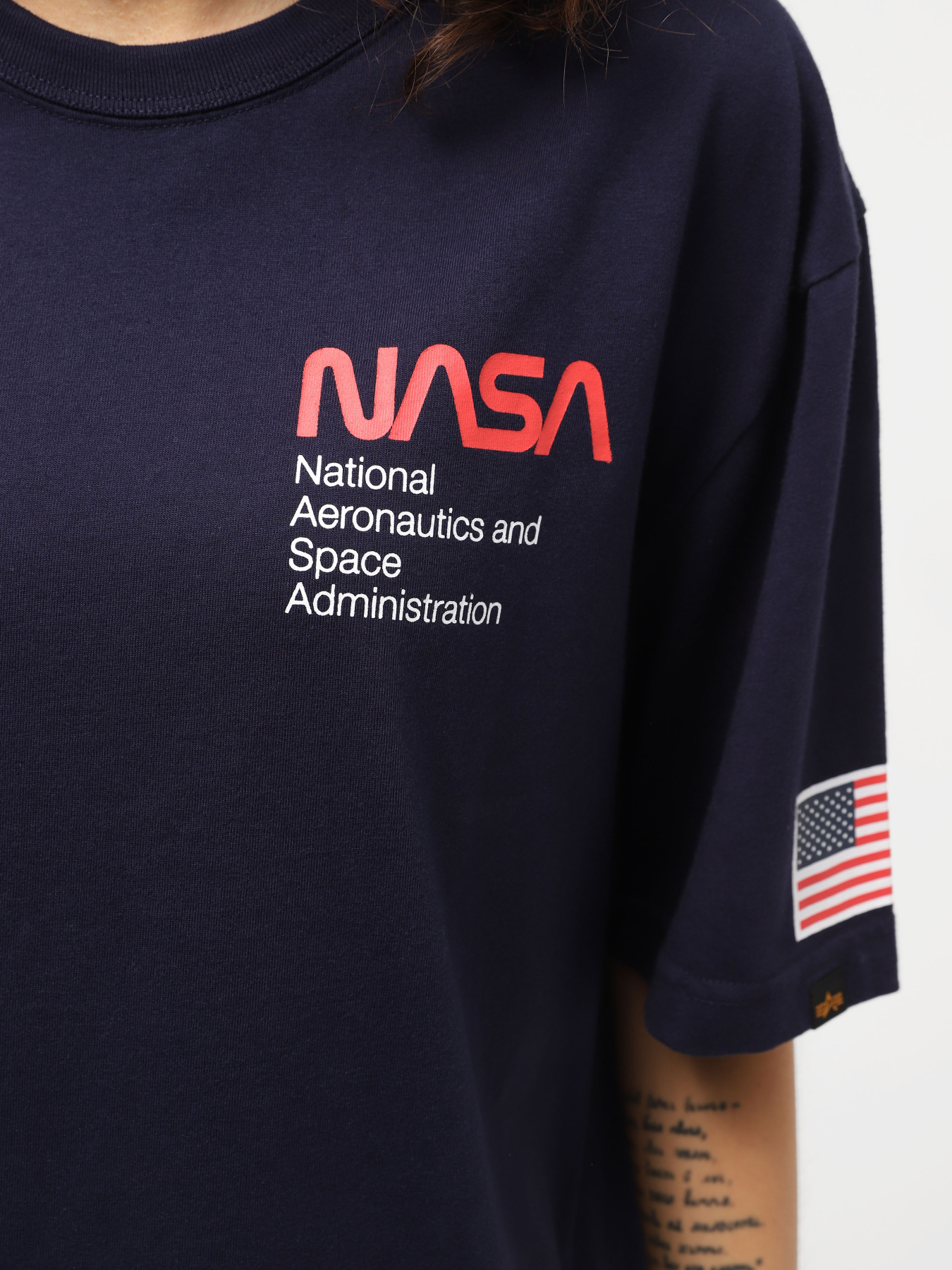 Футболка Alpha Industries NASA Exploration Tee модель UTE53502PK_410 Футболка Alpha Industries NASA Exploration Tee модель UTE53502PK_410 Фото