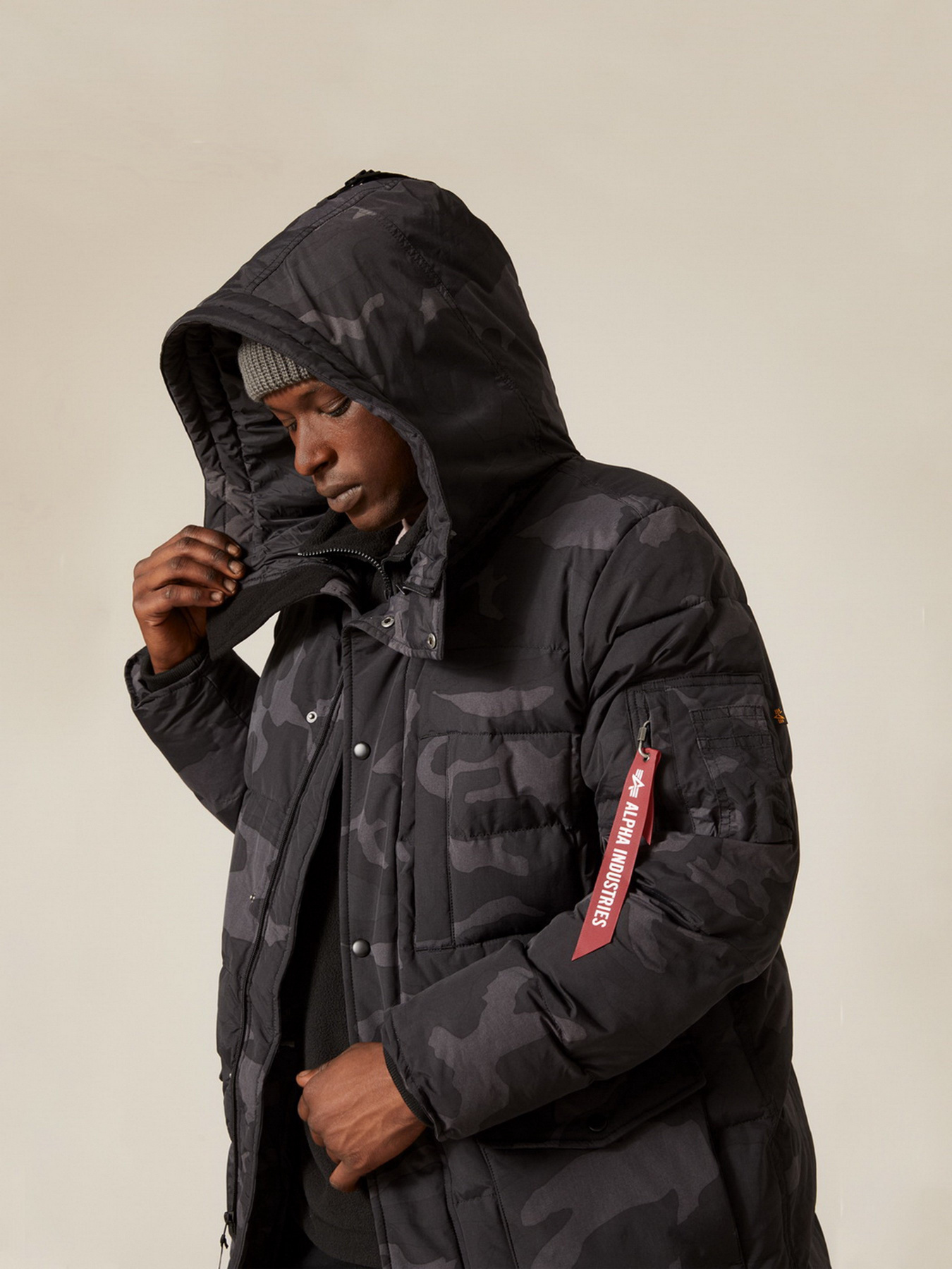 Парка Alpha Industries N-3B QUILTED модель MJN51502C1_942 Фото