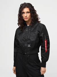 Чорний - Бомбер Alpha Industries L-2b Cropped Gen II Bomber Jacket W