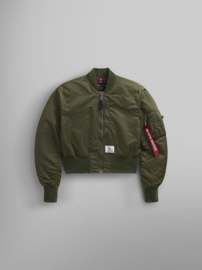 Бомбер Alpha Industries L-2b Cropped Gen II Bomber Jacket W модель WJL53000C1_359 — фото 5 - INTERTOP