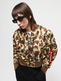 Принт - Бомбер Alpha Industries L-2b Cropped Gen II Bomber Jacket W