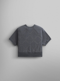 Свитшот Alpha Industries Short Sleeve Quilted Sweatshirt W модель WSS54000C1_056 Фото