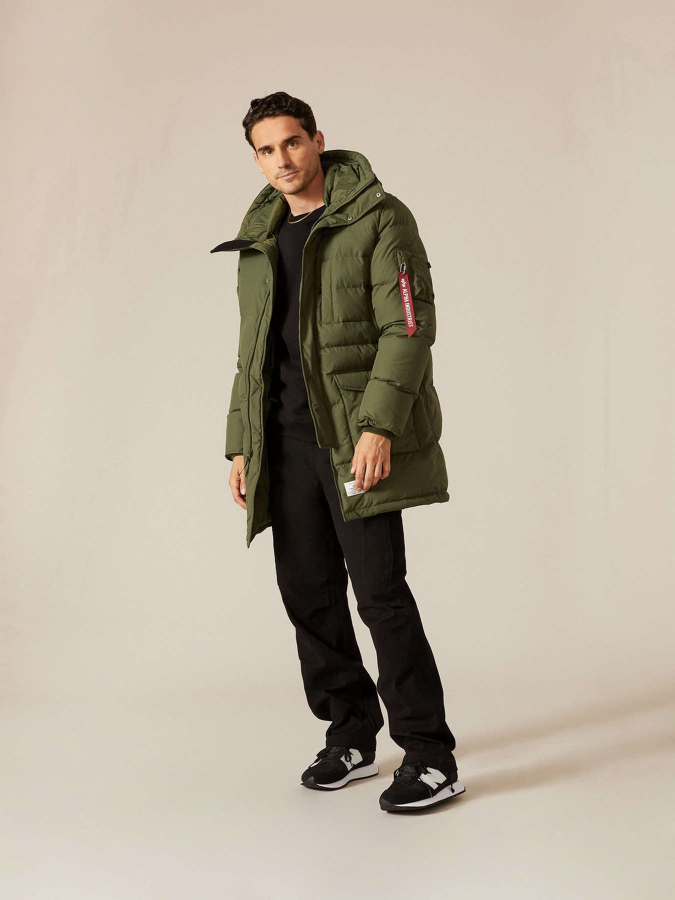 Парка Alpha Industries N-3B QUILTED модель MJN51502C1_301 Фото