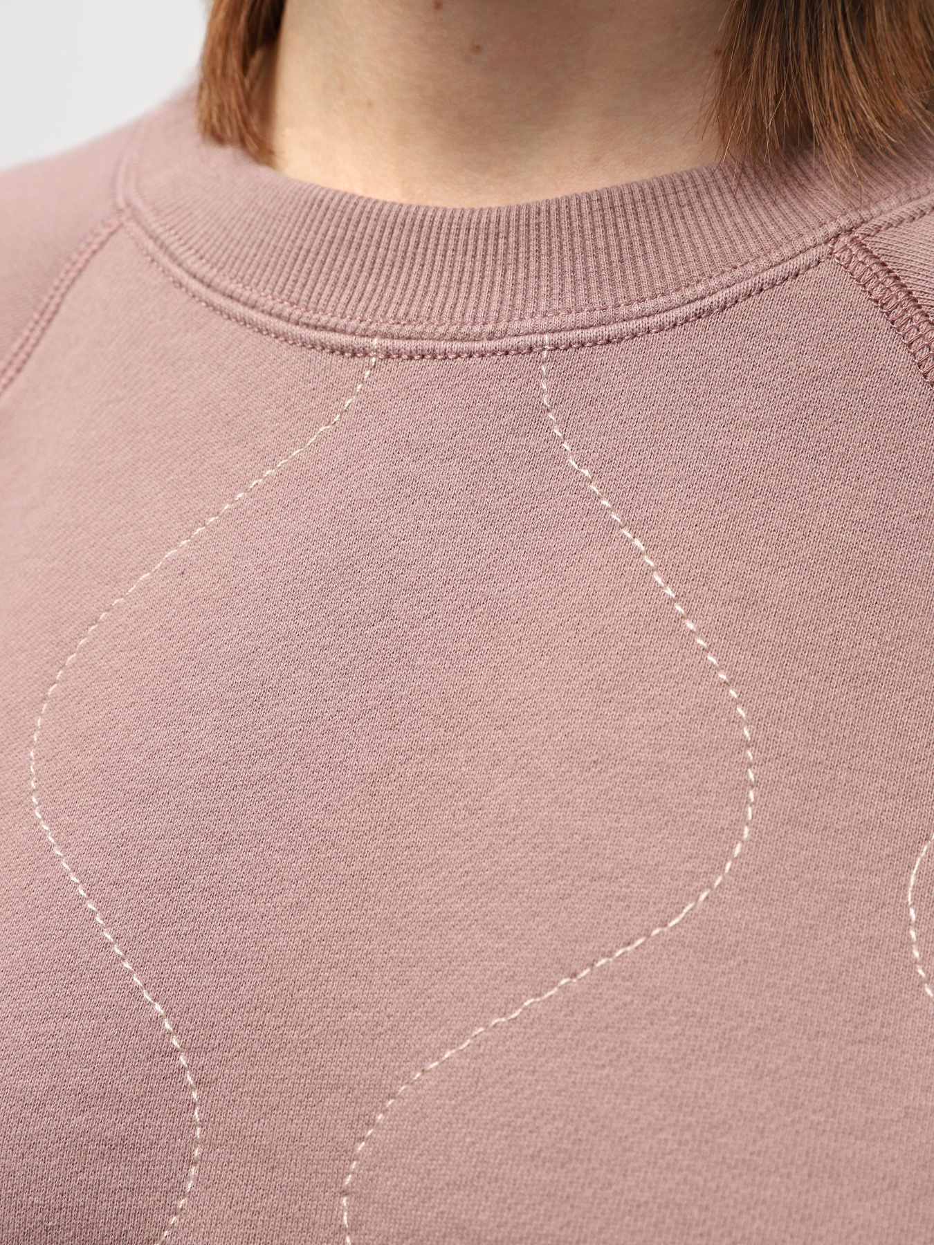 Свитшот Alpha Industries Short Sleeve Quilted Sweatshirt W модель WSS54000C1_521 Фото