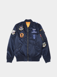 Темно-синій - Бомбер Alpha Industries Ma-1 Squadron