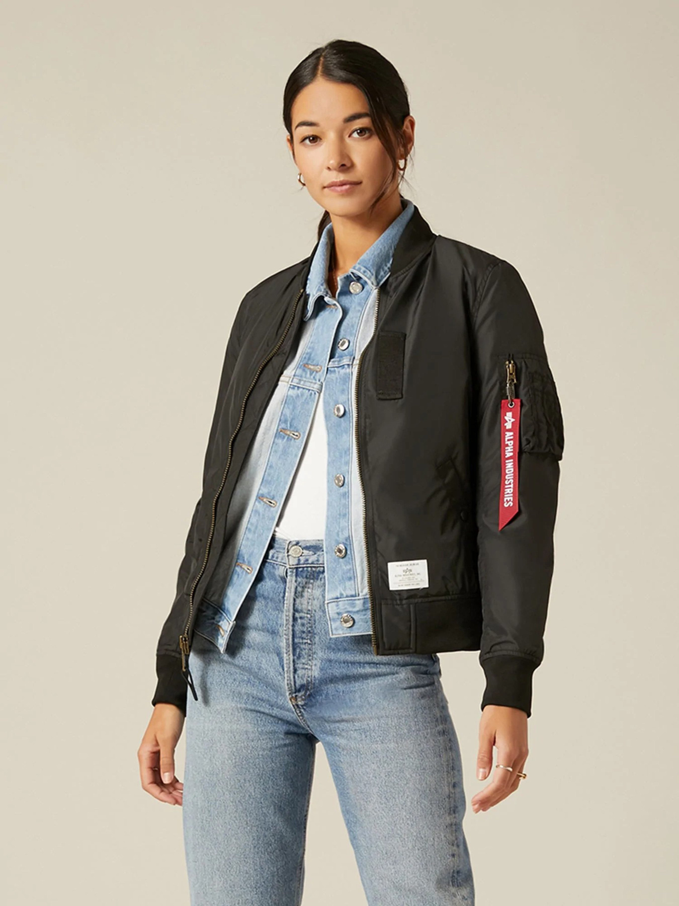 Бомбер Alpha Industries модель WJL52000C1_001 Фото