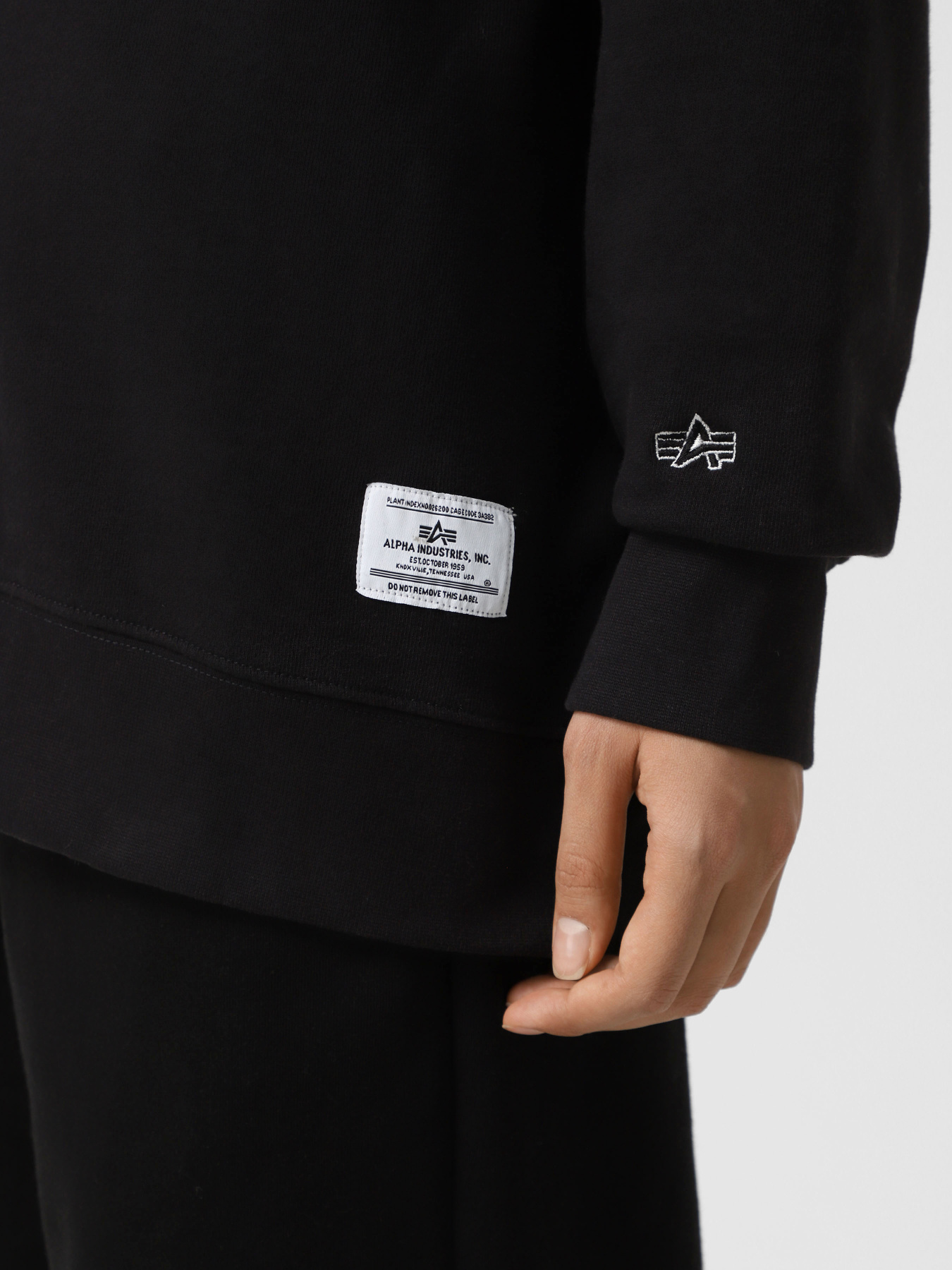 Свитшот Alpha Industries Essential French Terry модель UES54001C1_001 Фото