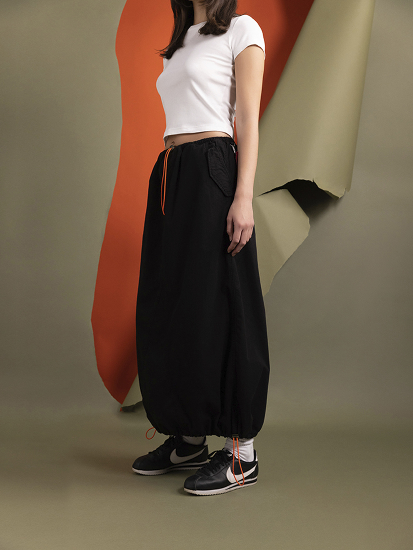 Юбка макси Alpha Industries Drawcord модель WBD54500CO_001 Фото