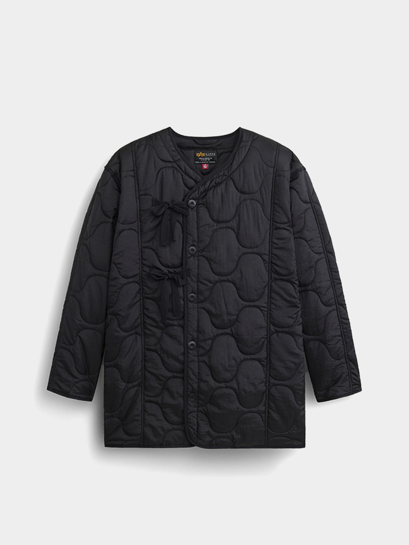 Демисезонная куртка Alpha Industries Mixed Media Quilted Long Liner модель WJM54501C1_001 Фото