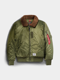 Бомбер Alpha Industries B-15 Mod модель MJB52500C1_310 Фото