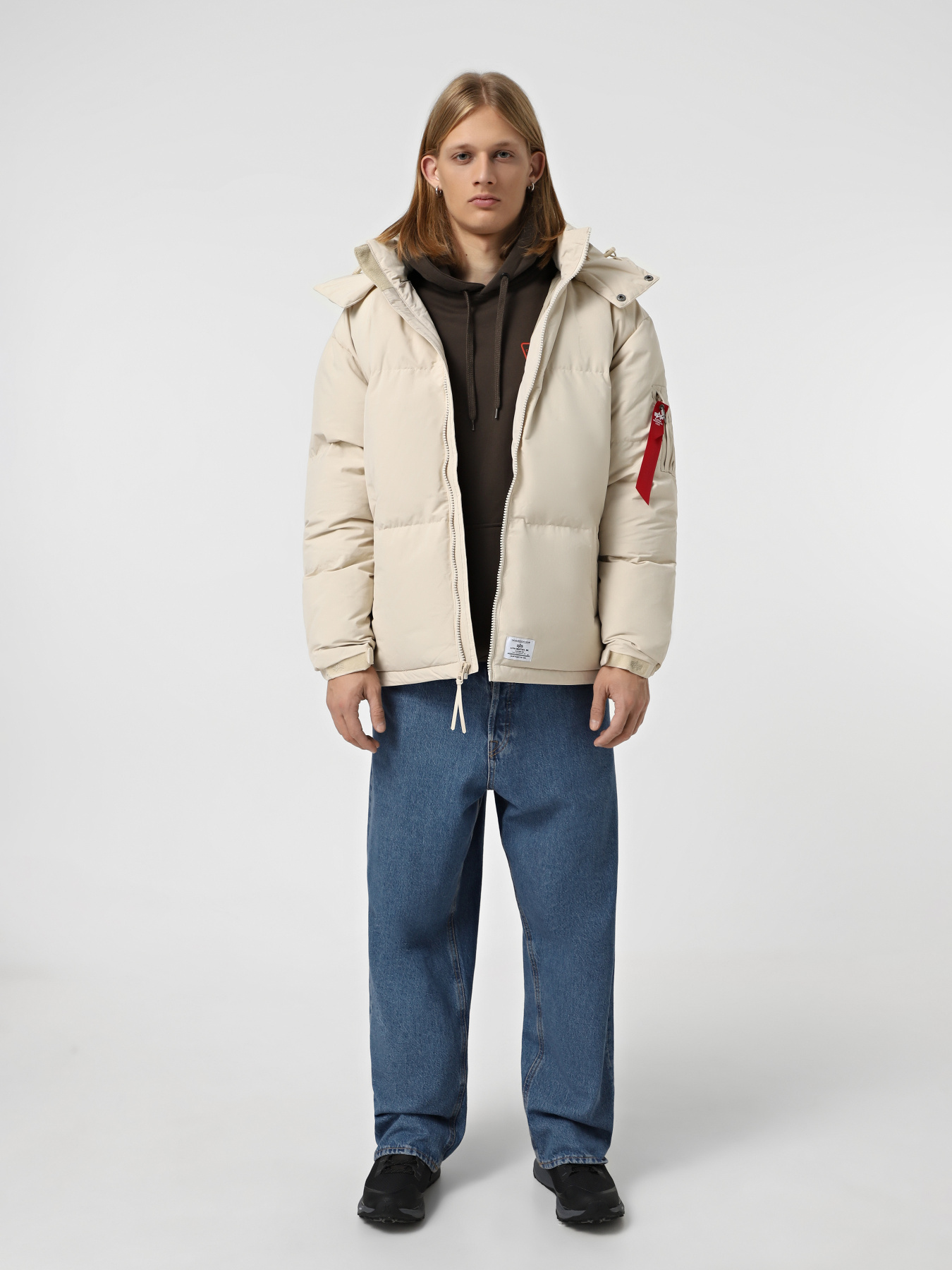 Пуховик Alpha Industries Puffer Parka модель MJH53500C1_217 Фото