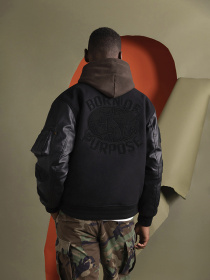 Бомбер Alpha Industries Faux Leather Ma-1 Varsity модель MJL54500C1_001 Фото