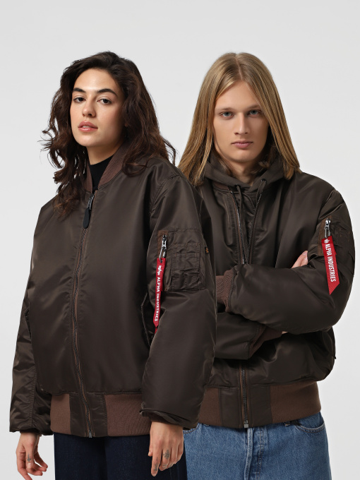 Бомбер Alpha Industries Ma-1 модель MJM21000C1_218 Фото