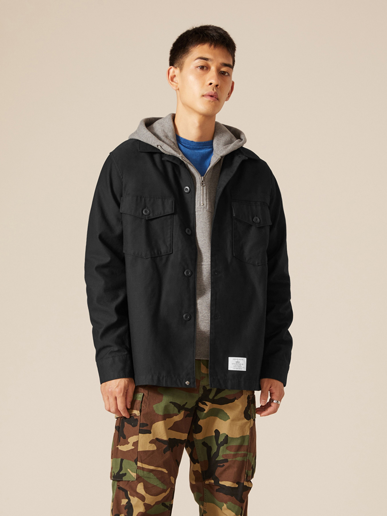 Куртка-рубашка Alpha Industries FATIGUE SHIRT модель MSF51500C1_001 Фото