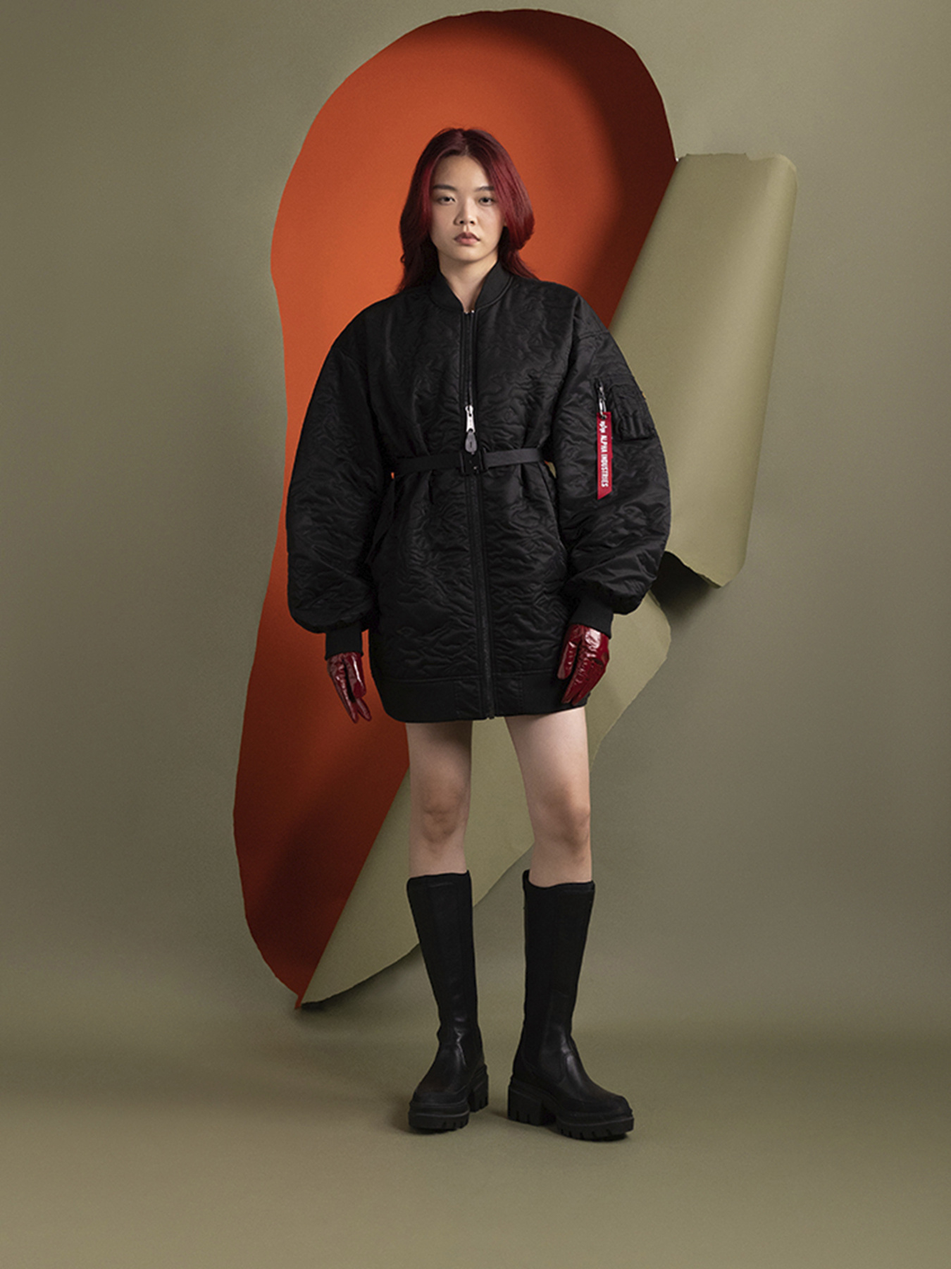 Бомбер Alpha Industries MA-1 модель WJB54502C1_001 Фото