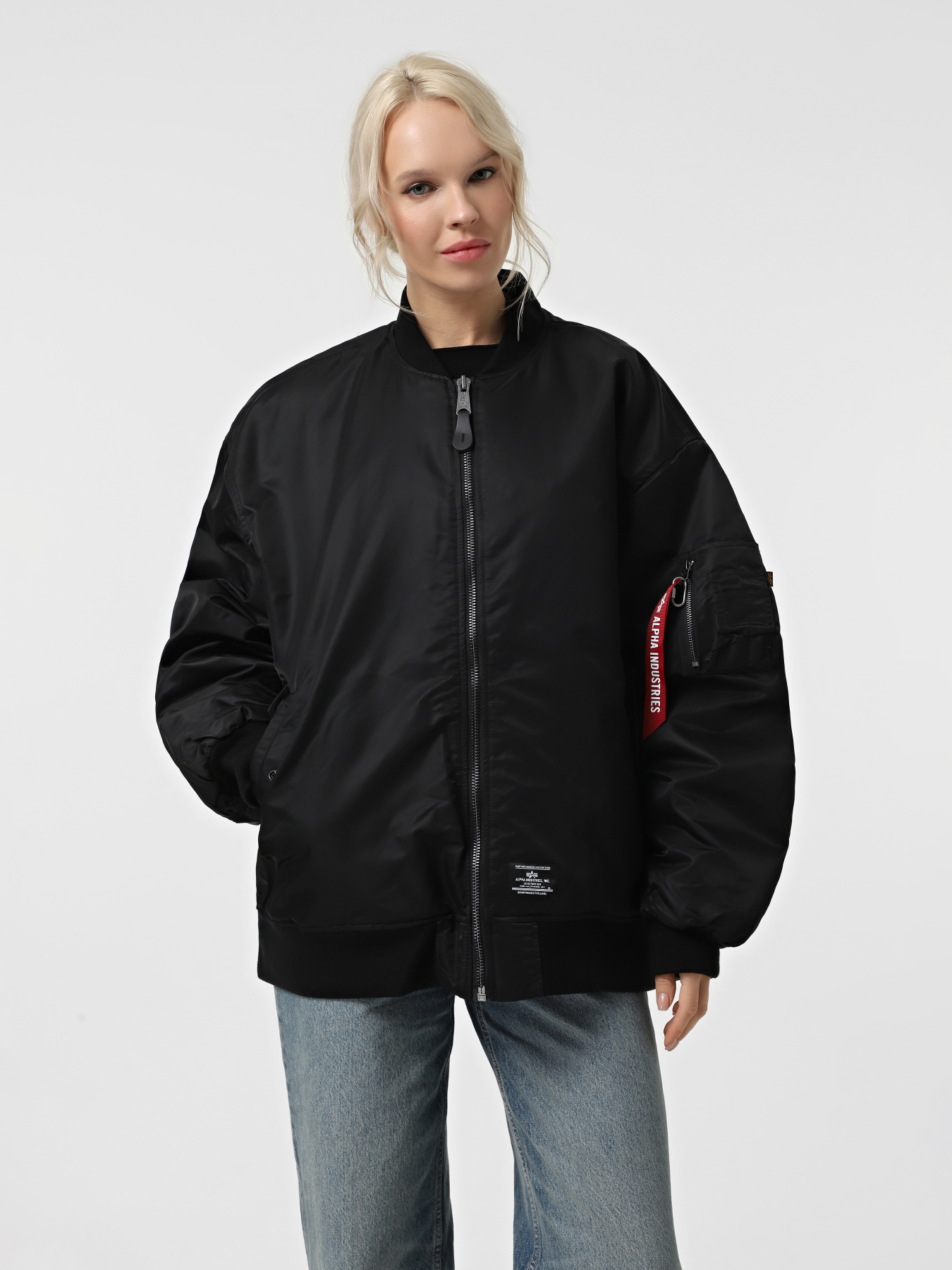 Бомбер Alpha Industries Oversized MA-1 Mod модель WJO53500C1_001 Фото
