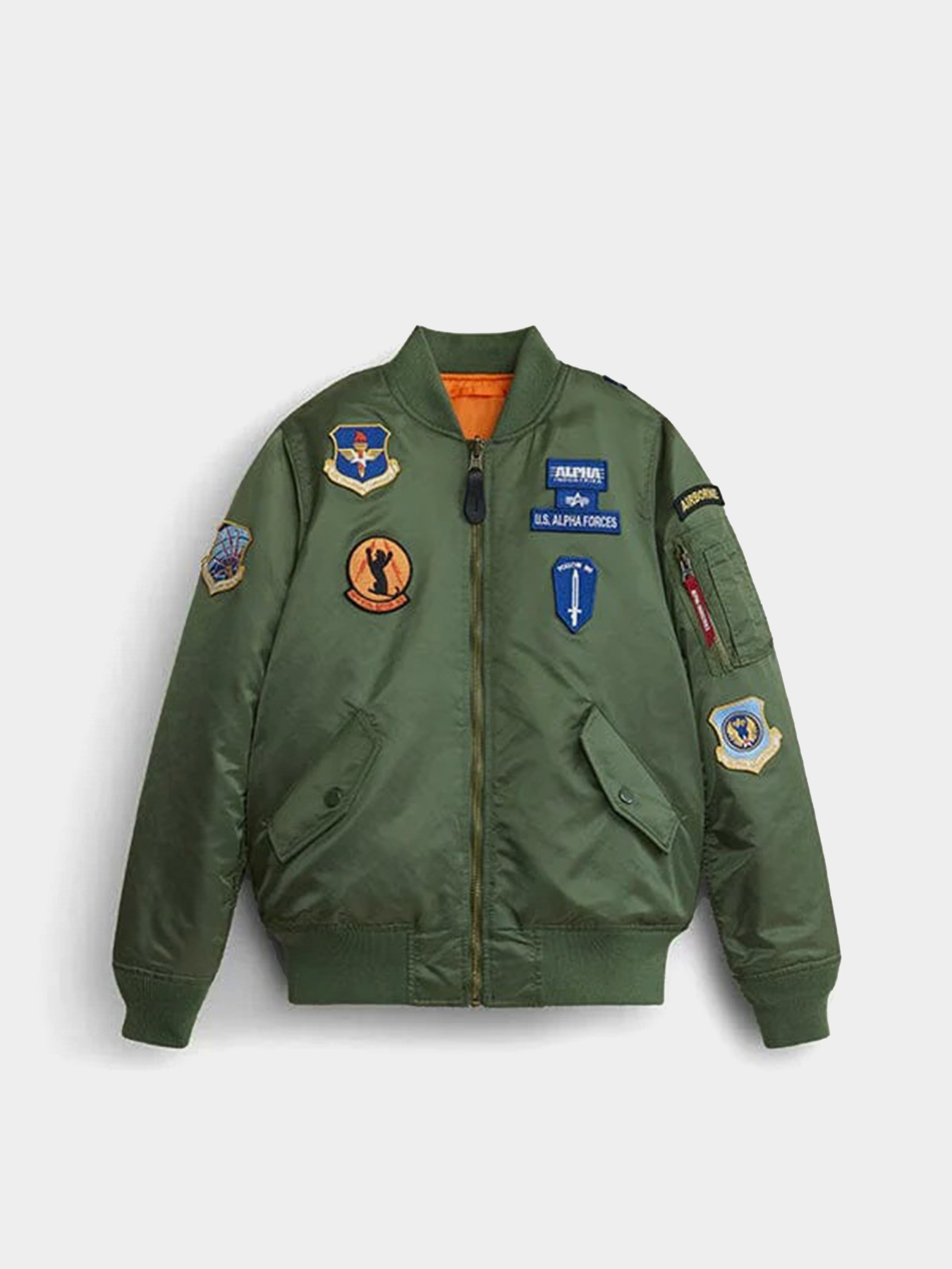 Бомбер Alpha Industries MA-1 Squadron модель YJY53501C1_310 Фото
