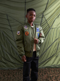 Бомбер Alpha Industries MA-1 Squadron модель YJY53501C1_310 Фото