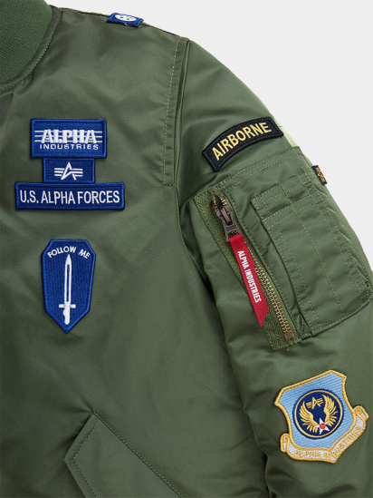 Бомбер Alpha Industries Ma-1 Squadron модель YJY53501C1_310 — фото 3 - INTERTOP