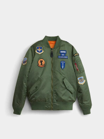 Бомбер Alpha Industries MA-1 Squadron модель YJY53501C1_310 Фото