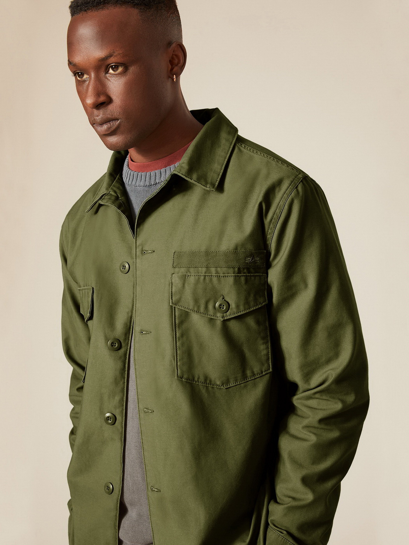 Сорочка повсякденна Alpha Industries FATIGUE SHIRT модель MSF51500C1_304 Фото