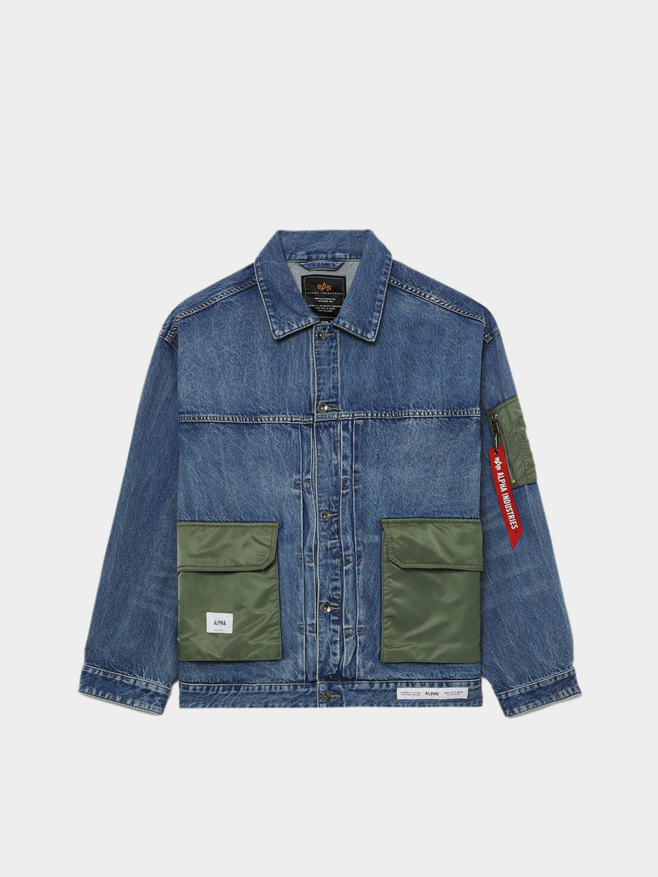 Джинсовая куртка Alpha Industries Denim модель MJD55000C1_410 Фото