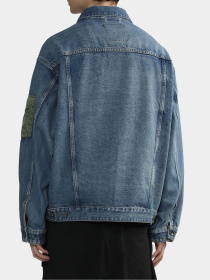Джинсова куртка Alpha Industries Denim модель MJD55000C1_410 Джинсова куртка Alpha Industries Denim модель MJD55000C1_410 Фото