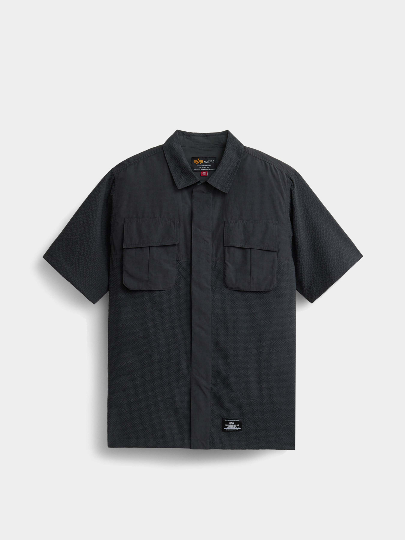 Сорочка Alpha Industries Ss Seersucker модель MTS55000C1_077 Фото