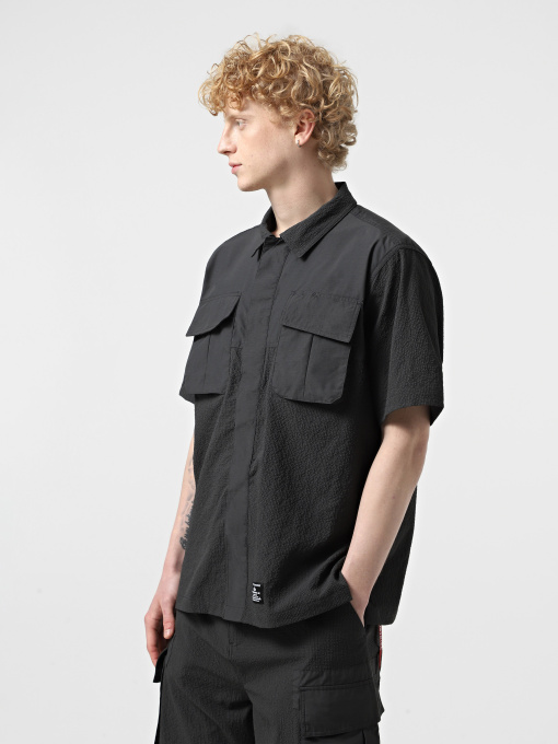 Сорочка Alpha Industries Ss Seersucker модель MTS55000C1_077 Фото