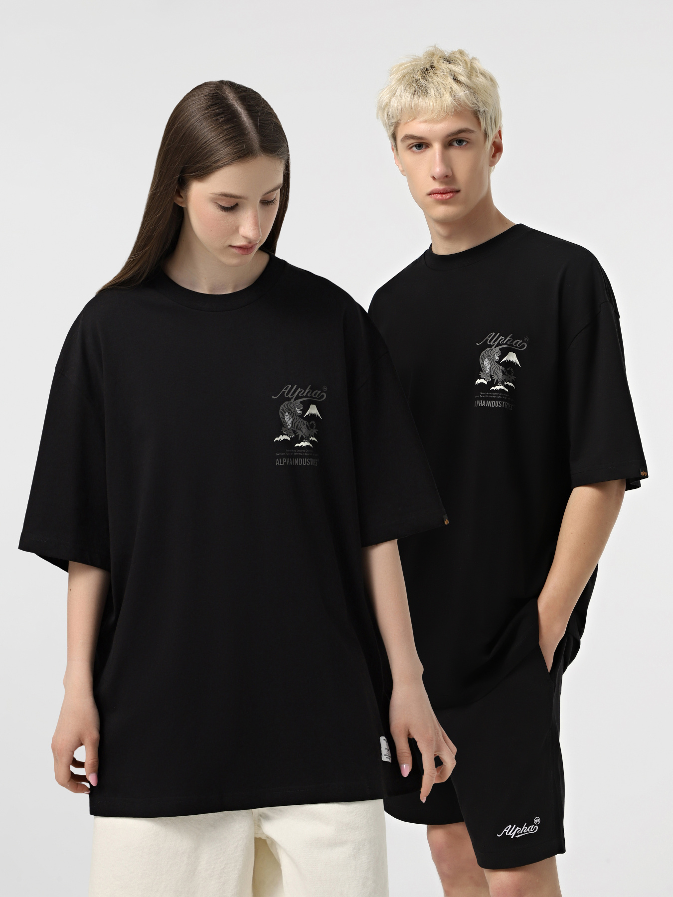 Футболка Alpha Industries Tiger Search And Destroy модель MTT55001C1_001 Фото