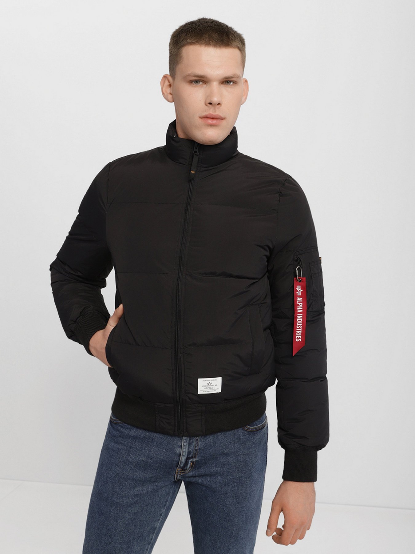 Бомбер Alpha Industries MA-1 Quilted модель UJM51500C1_001 Фото
